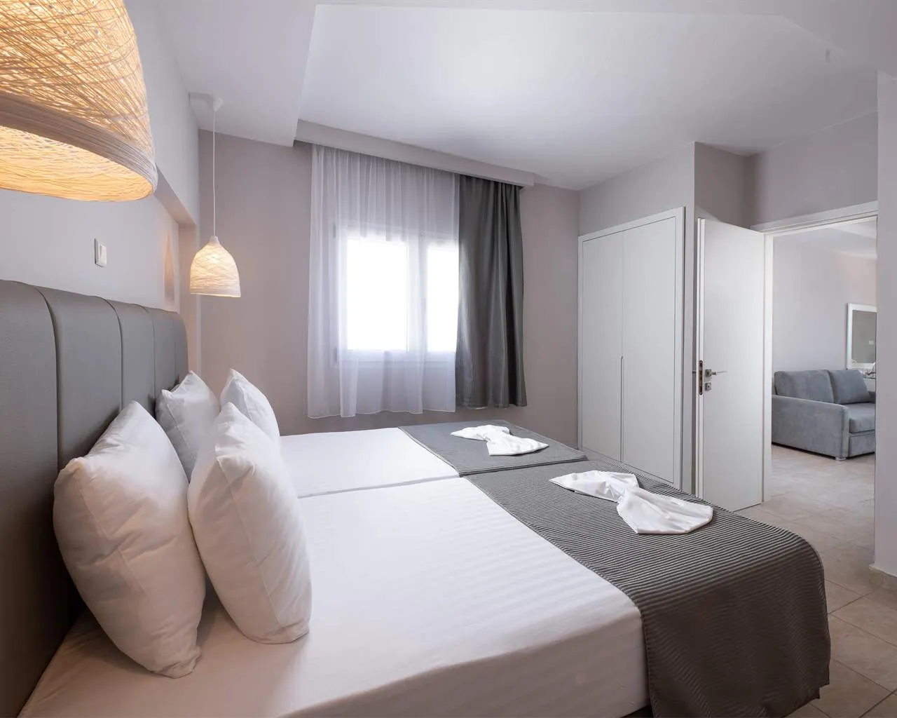 Alexandros Palace Hotel & Suites, Grčka — Family Suite 1 BedRoom Sea View