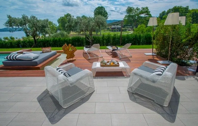 Avaton Luxury Beach Resort - Relais & Chateaux, Nea Roda, Grčka — plaža