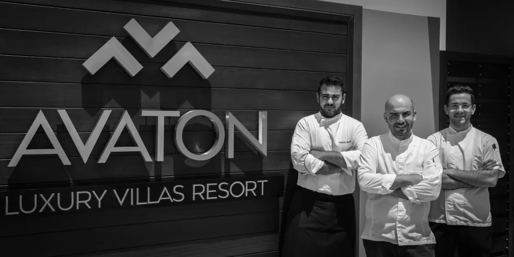Avaton Luxury Beach Resort - Relais & Chateaux, Nea Roda, Grčka — plaža