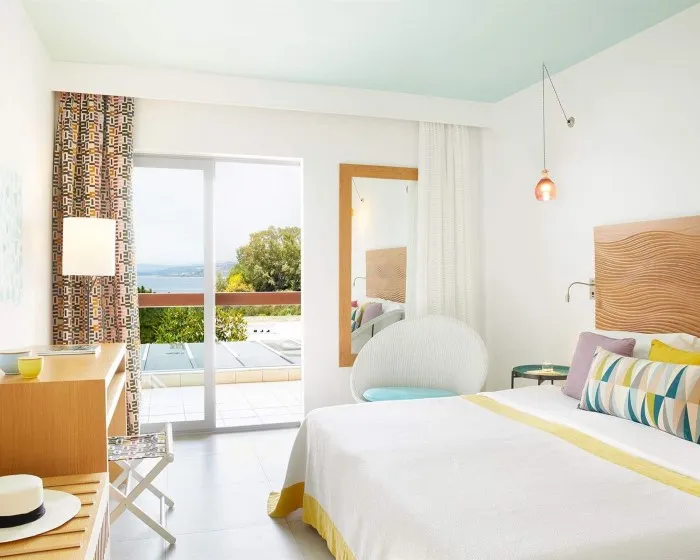 Eagles Palace Hotel, Uranopolis, Grčka — Double Room Sea View