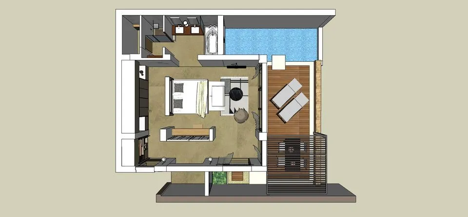 Eagles Villas, Uranopolis, Grčka — Junior Pool Villa