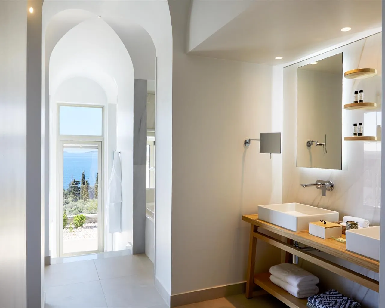 Eagles Villas, Uranopolis, Grčka — Villa Ocean One Bedroom Pool Private Garden Sea View