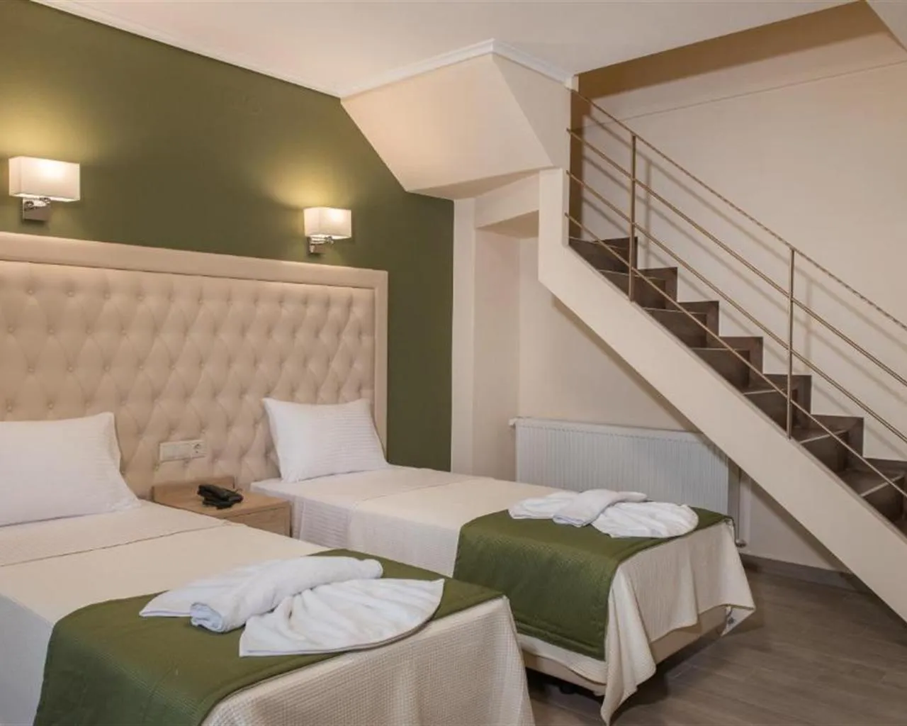 Konaki Ouranoupolis Hotel, Uranupolis, Grčka — Suite Duplex