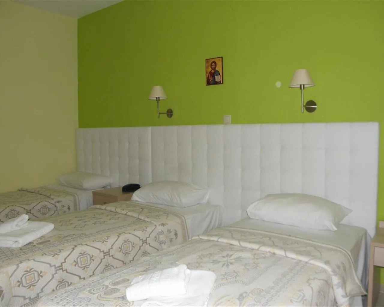 Makedonia Ouranoupolis Hotel, Uranupolis, Grčka — Triple Room