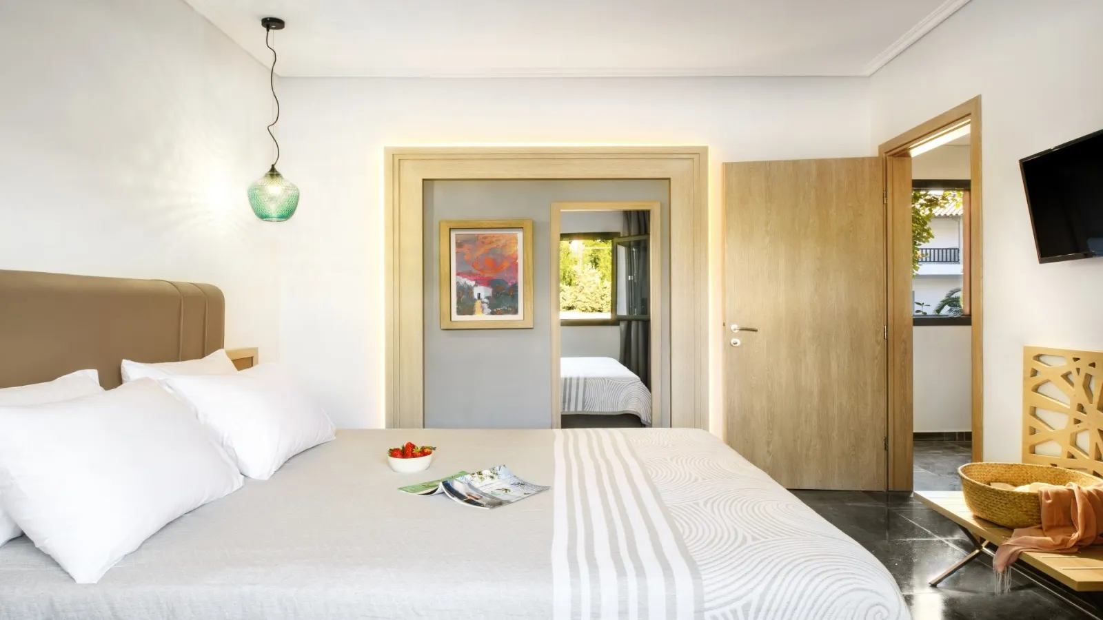 Philoxenia Hotel, Psakudia, Grčka — Suite Pool View