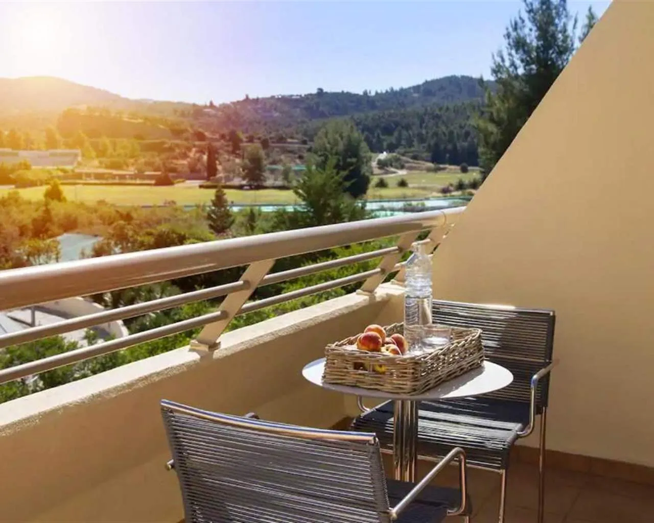 Porto Carras Grand Resort Meliton Hotel, Neos Marmaras, Grčka — Double Room Golf View