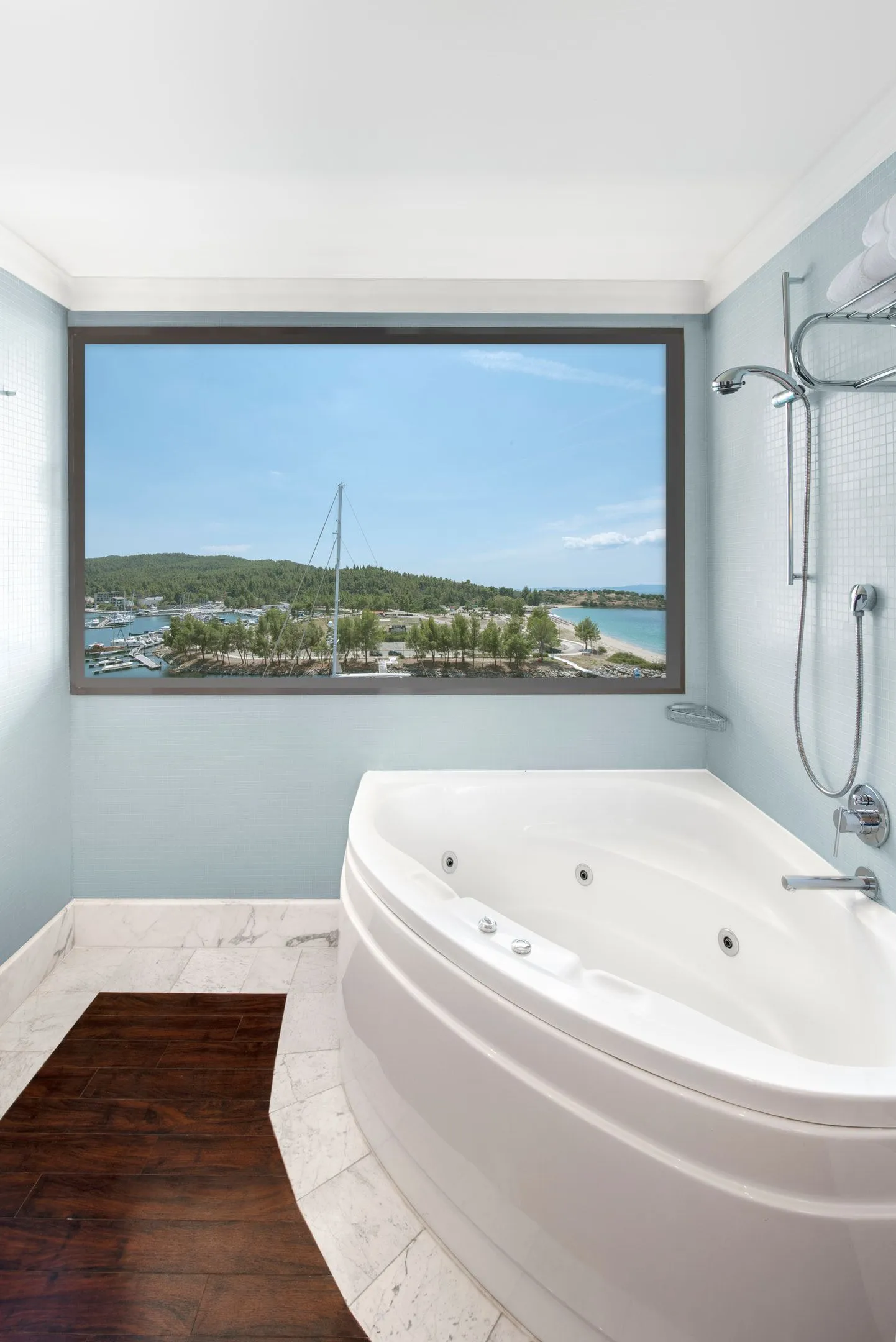 Porto Carras Grand Resort Meliton Hotel, Neos Marmaras, Grčka — Royal Suite Sea or Marina View