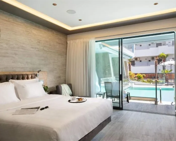 Akti Toroni Boutique Hotel, Toroni, Grčka — Junior Suite Pool View