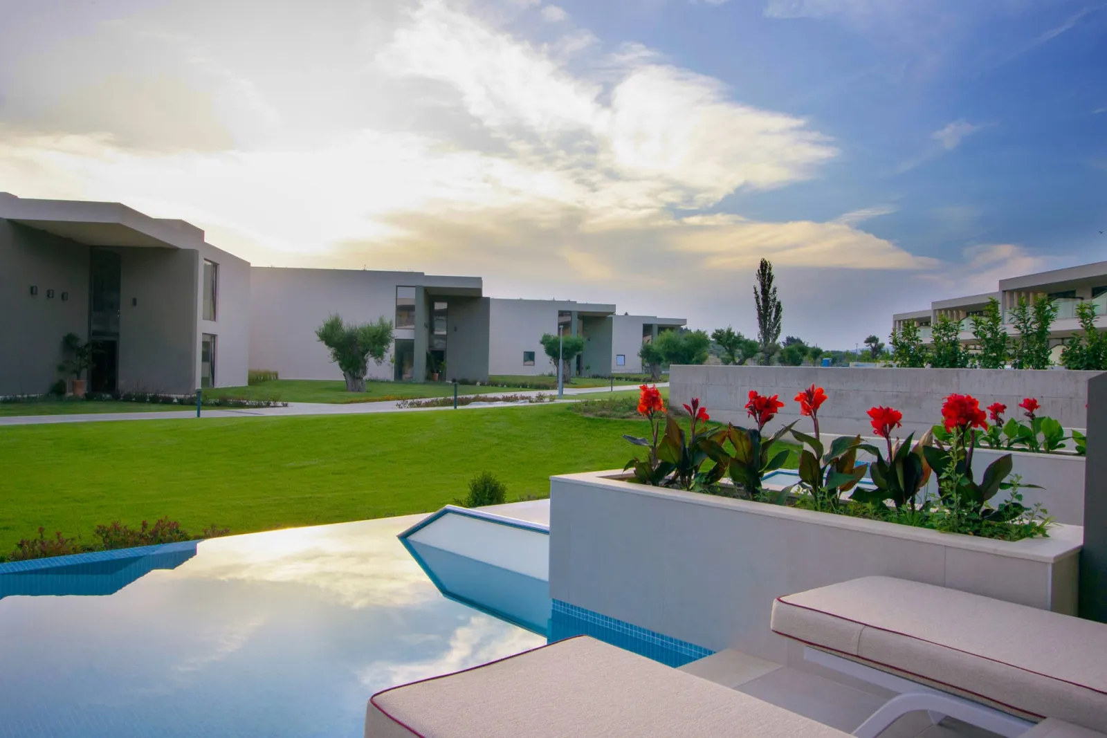 Ammoa Luxury Hotel & Spa Resort, Agios Ioannis, Grčka — Deluxe Garden View Private Pool