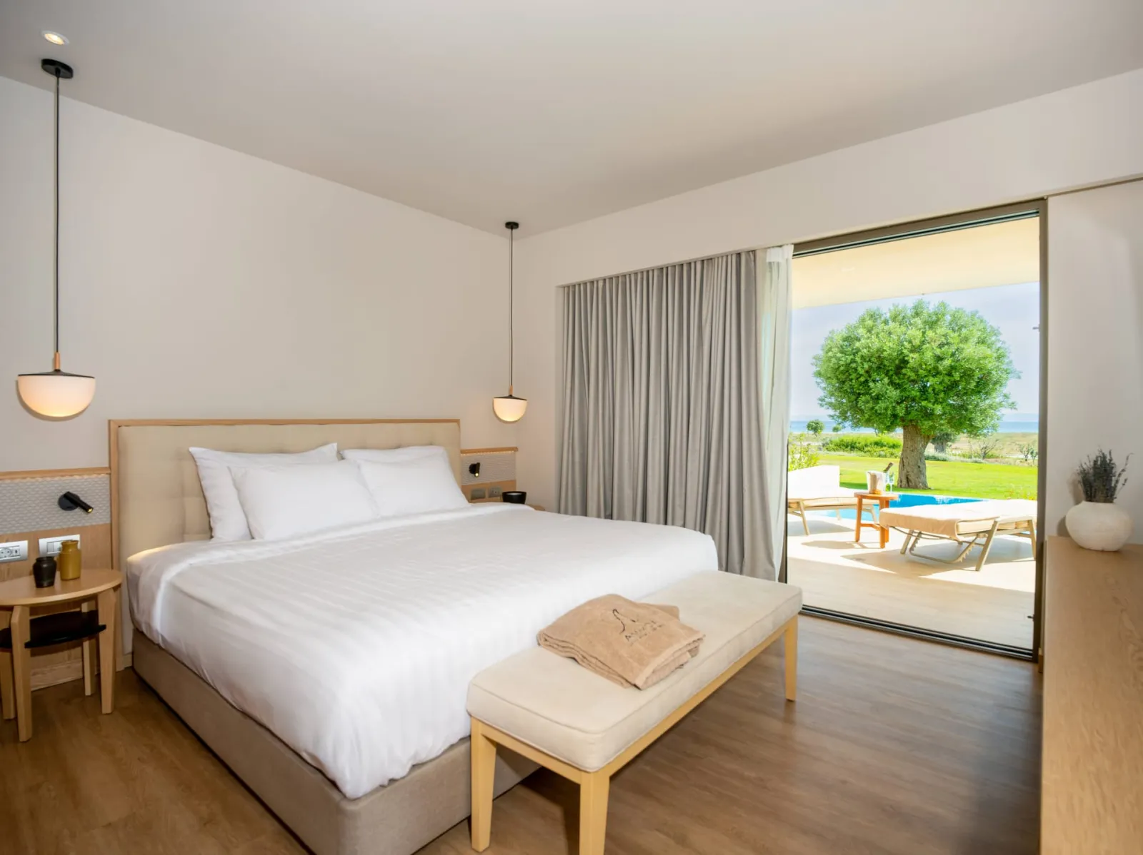 Ammoa Luxury Hotel & Spa Resort, Agios Ioannis, Grčka — Pavillion 2 Bed Private Pool