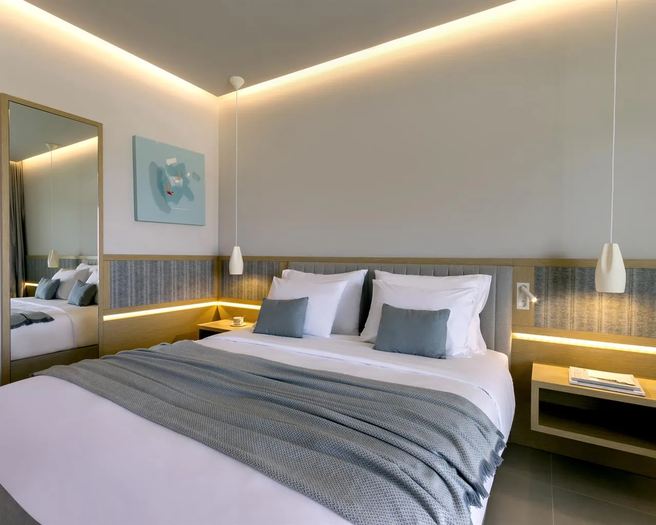 Ammoa Luxury Hotel & Spa Resort, Agios Ioannis, Grčka — Pavillion 2 BedRoom Private Pool Sunset