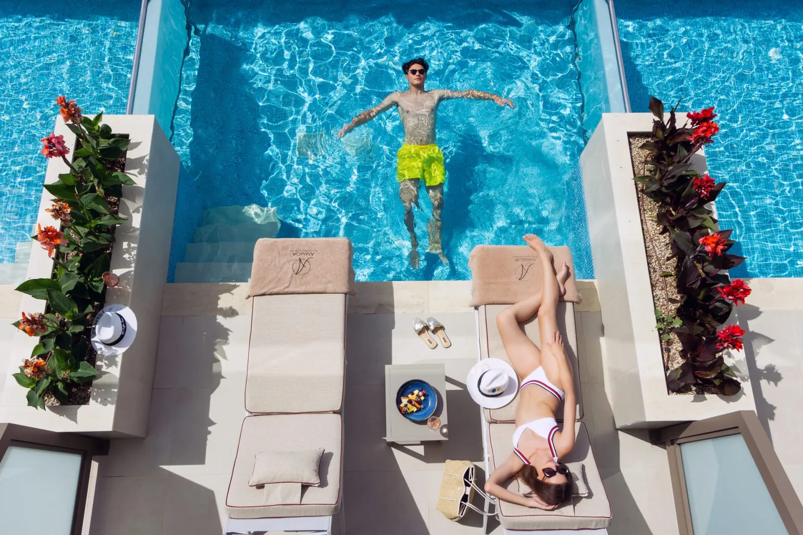 Ammoa Luxury Hotel & Spa Resort, Agios Ioannis, Grčka — Junior Suite Bungalow Side Sea View Private Pool