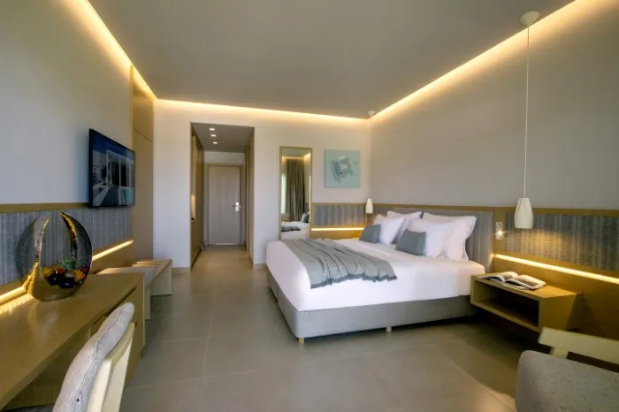 Ammoa Luxury Hotel & Spa Resort, Agios Ioannis, Grčka — Room Double for Single Deluxe Sea Front