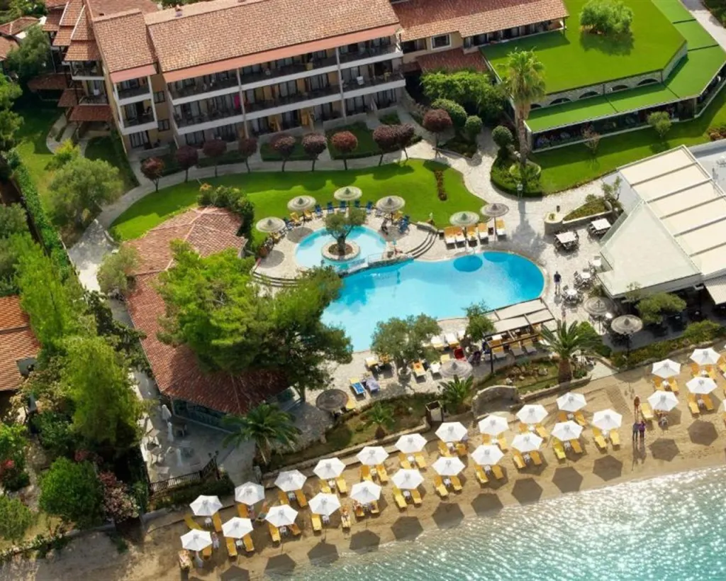 Anthemus Sea Beach Hotel & Spa, Akti Elias, Grčka — plaža