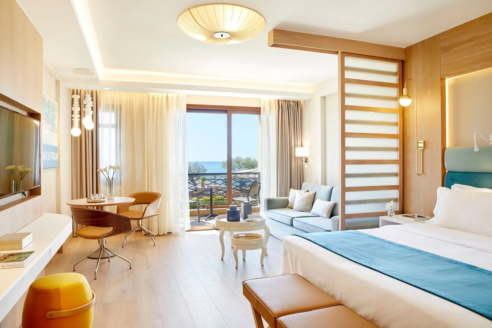 Anthemus Sea Beach Hotel & Spa, Akti Elias, Grčka — Junior Suite Sea Front