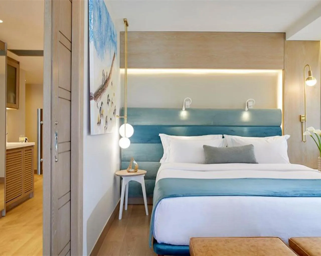 Anthemus Sea Beach Hotel & Spa, Akti Elias, Grčka — Suite  Deluxe Garden View