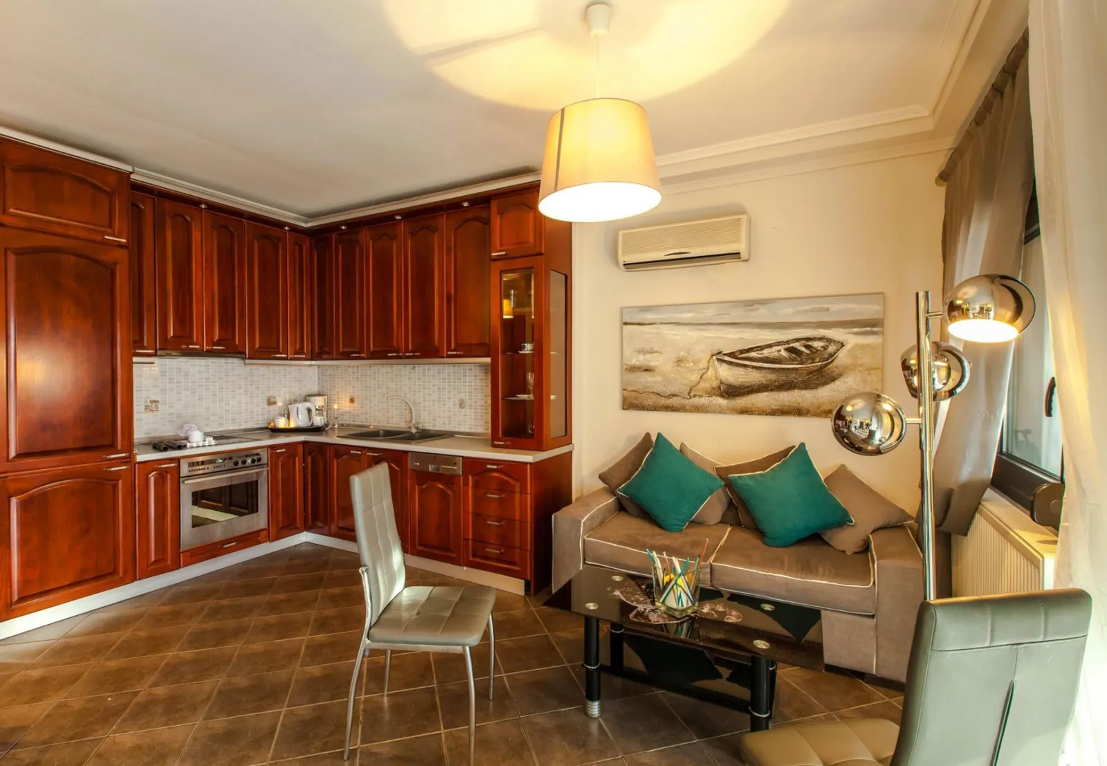 Aqua Mare Sea Side, Nea Kalikratija, Grčka — Suite 2 Bedrooms Sea View with Balcony | Aqua Mare Sea Side Rooms