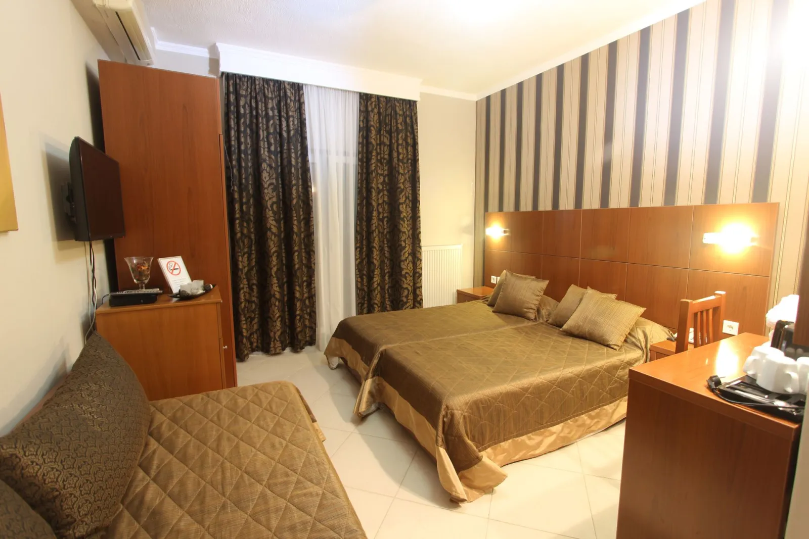 Mallas Hotel, Nea Kalikratija, Grčka — Superior Triple Room