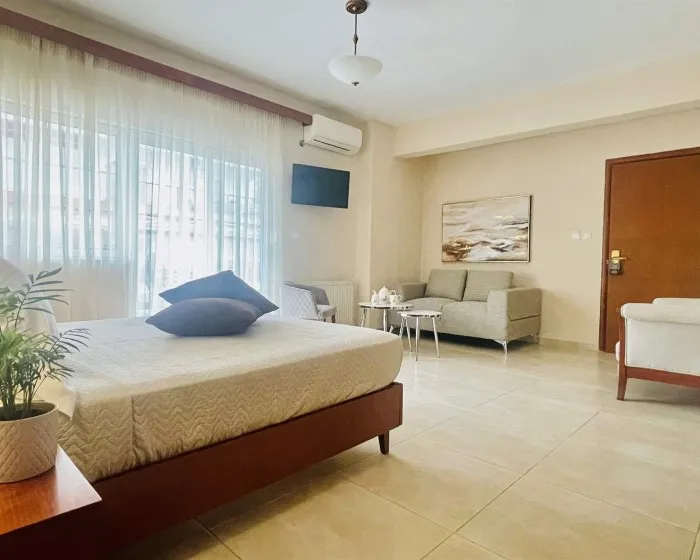 Alkyonis Hotel-Cha, Nea Kalikratija, Grčka — Family Room Standard Family Room