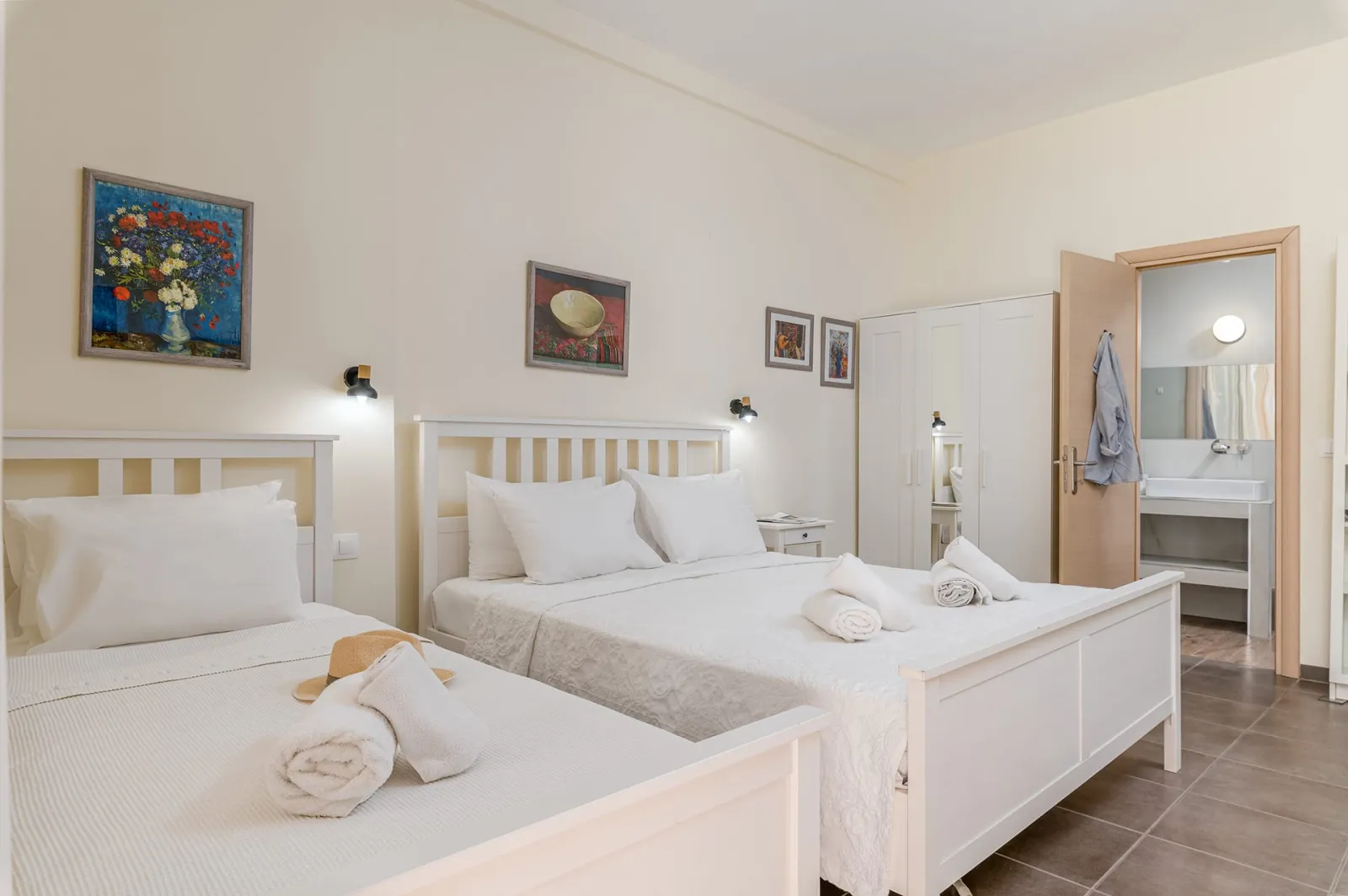 Kripis Holiday Apartments, Grčka — Triple Room Ground Floor Pefkohori