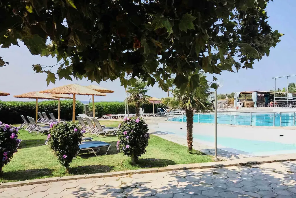 Skion Palace Beach Hotel, Grčka — plaža