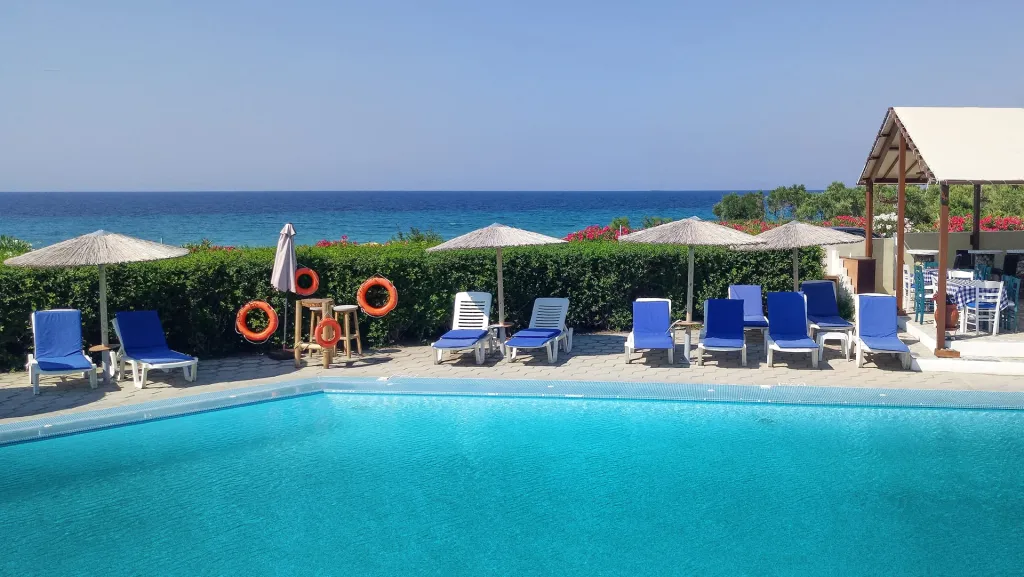 Skion Palace Beach Hotel, Grčka — plaža