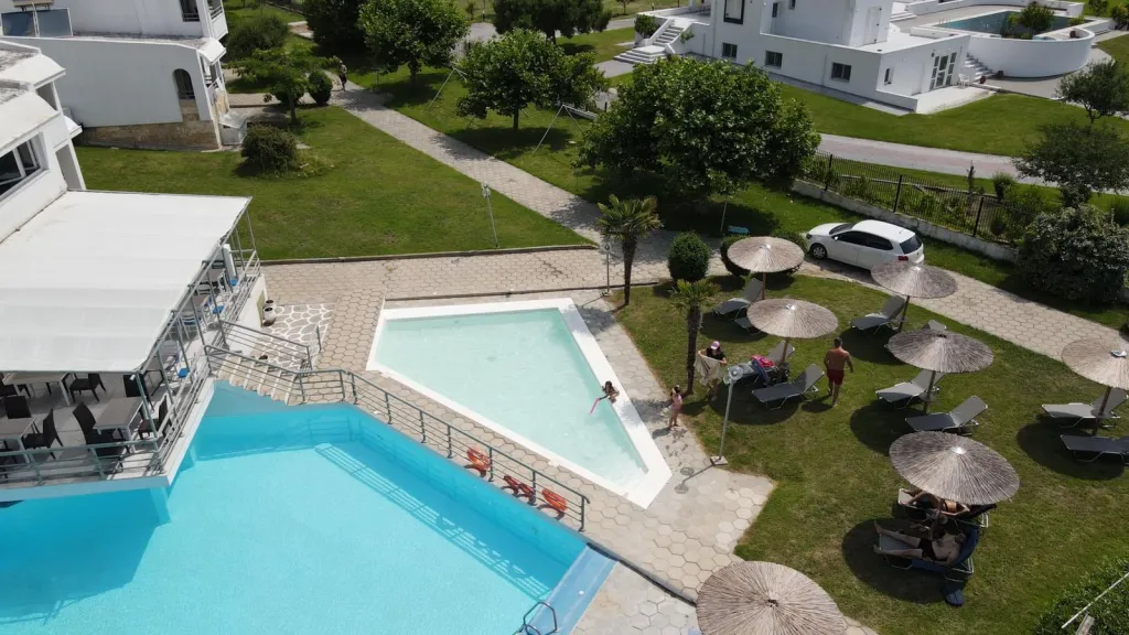 Skion Palace Beach Hotel, Grčka — plaža