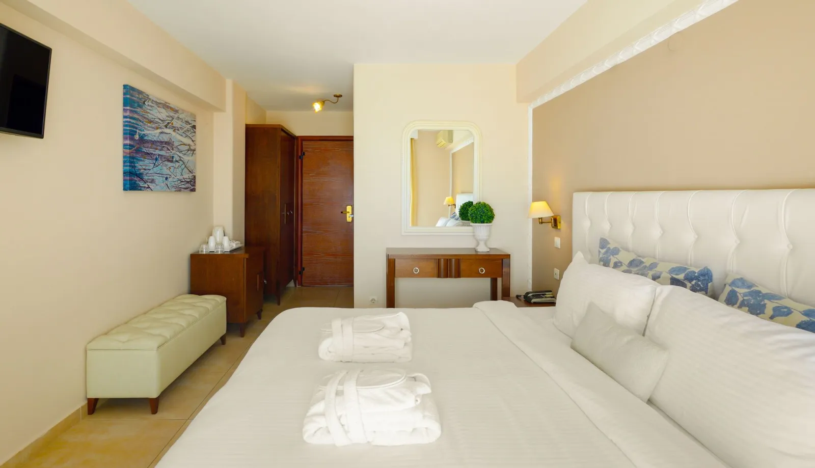Secret Paradise Hotel & Spa, Nea Kalikratija, Grčka — Superior Double Room Partial Sea View