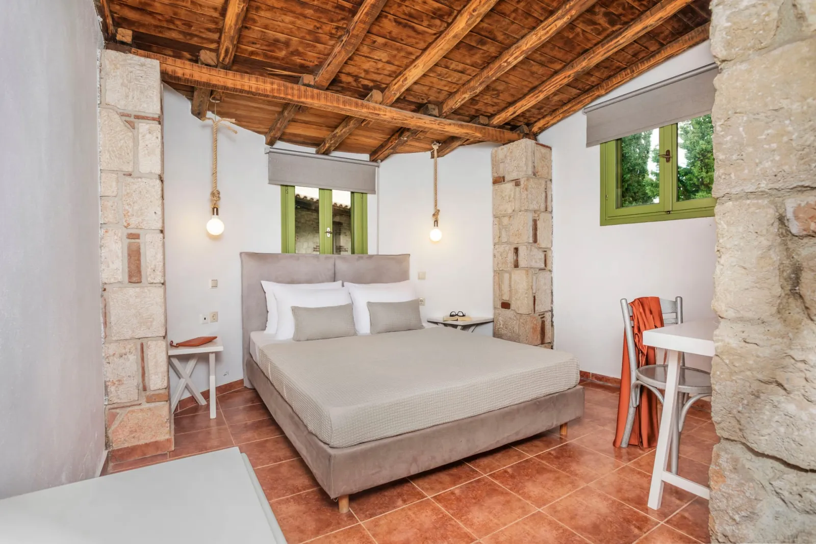 Petrino Eco Village, Afitos, Grčka — Deluxe Maisonette