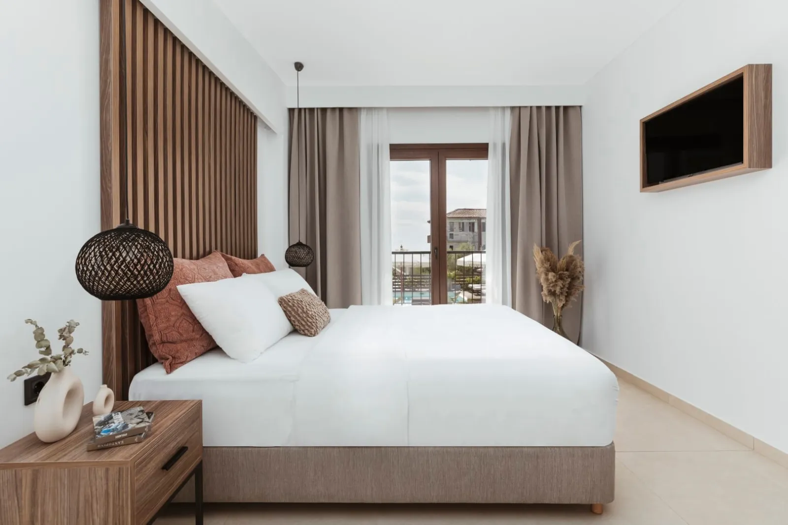 Verano Afytos Hotel, Grčka — Superior Triple Room with Pool View