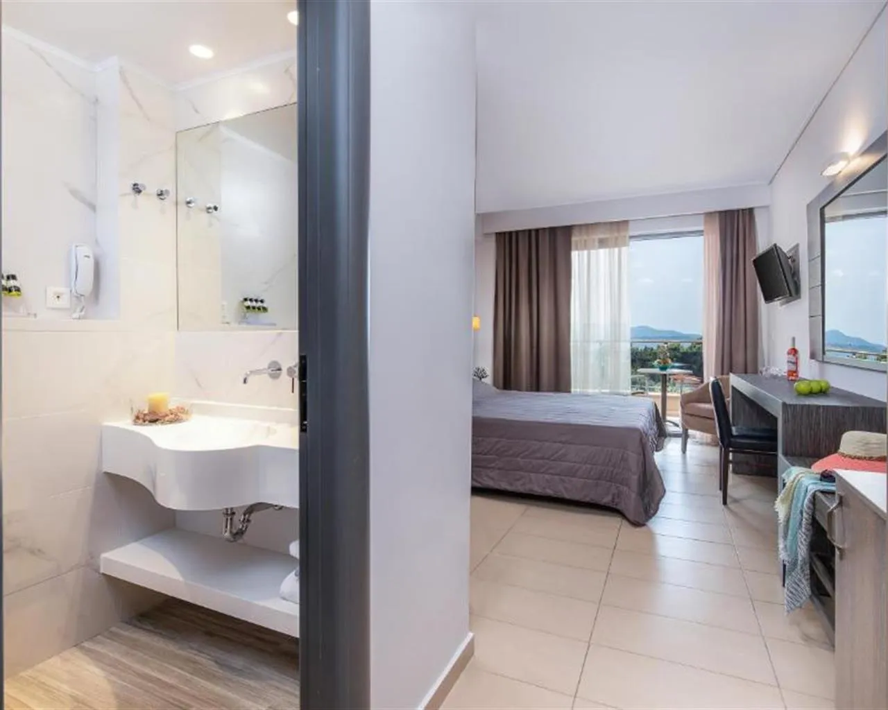 Lagomandra Hotel & Spa, Neos Marmaras, Grčka — Double for Single Use Superior Land View