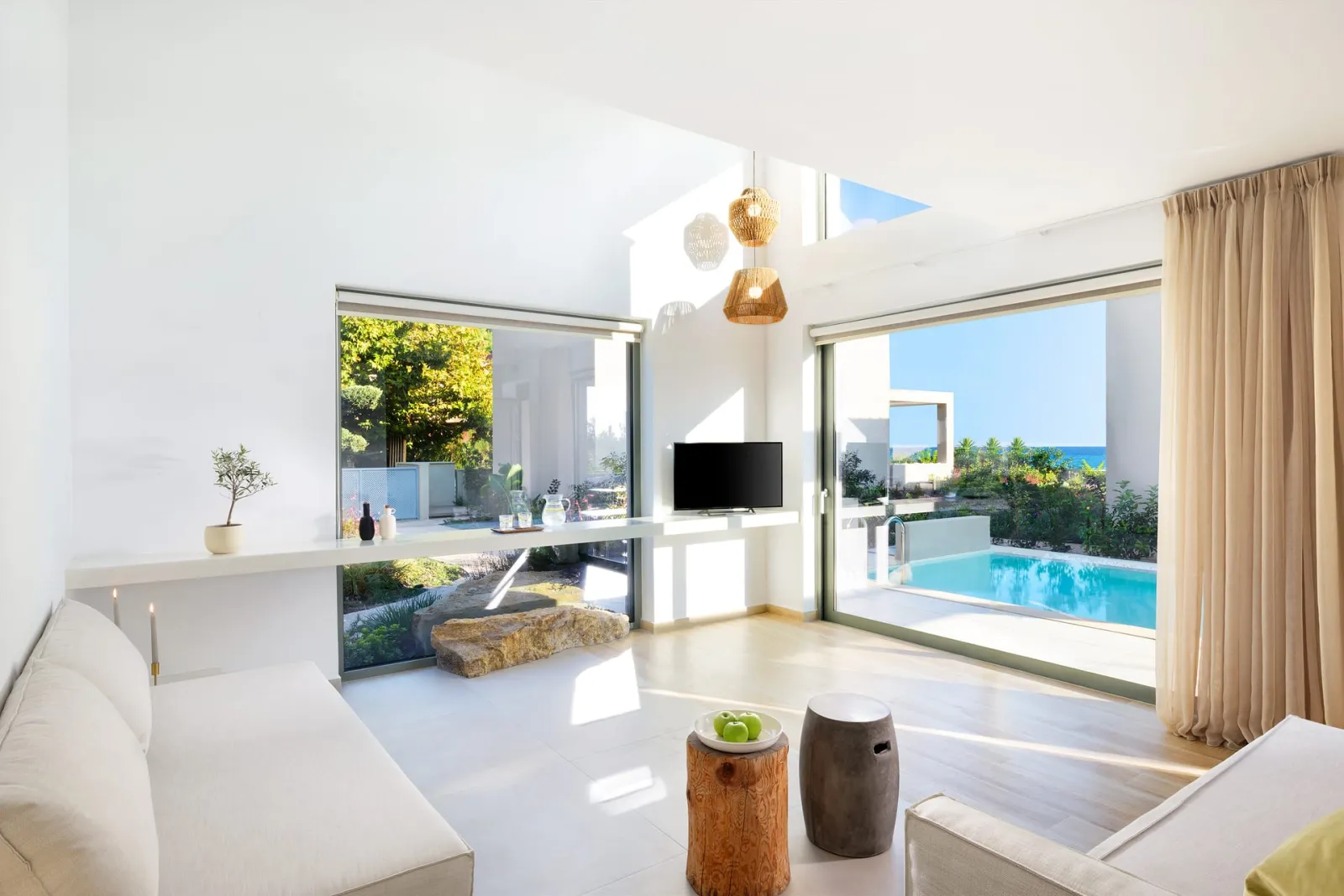Cavo Delea Villas & Suites, Grčka — Villa Side Sea View Private Pool