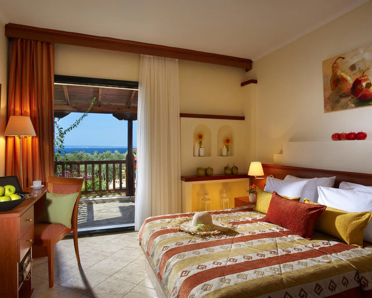 Blue Dolphin Resort Hotel, Metamorfozis, Grčka — Double Room Standard