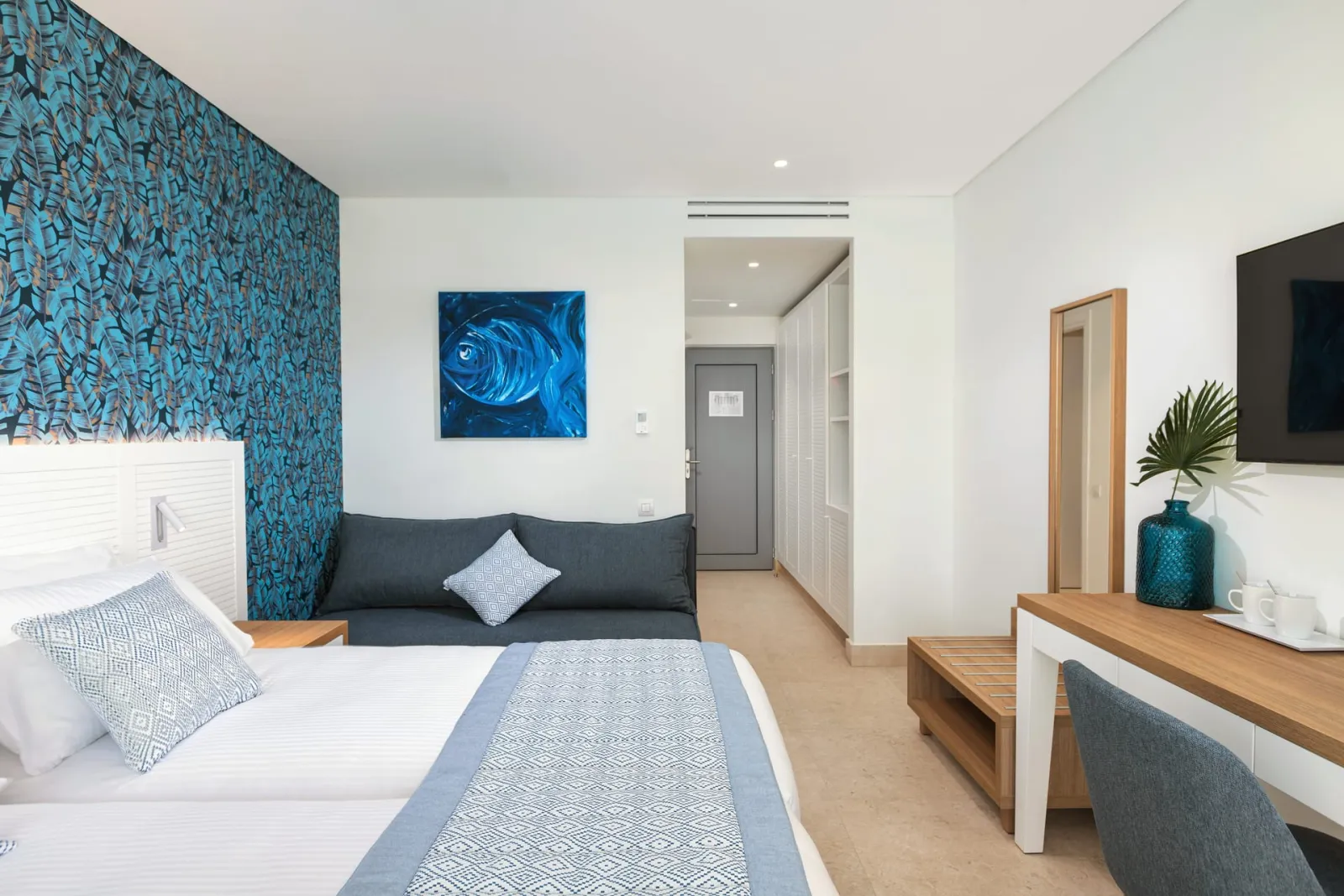 Blue Lagoon Queen, Kalives, Grčka — Twin/Double Room (30 m2)