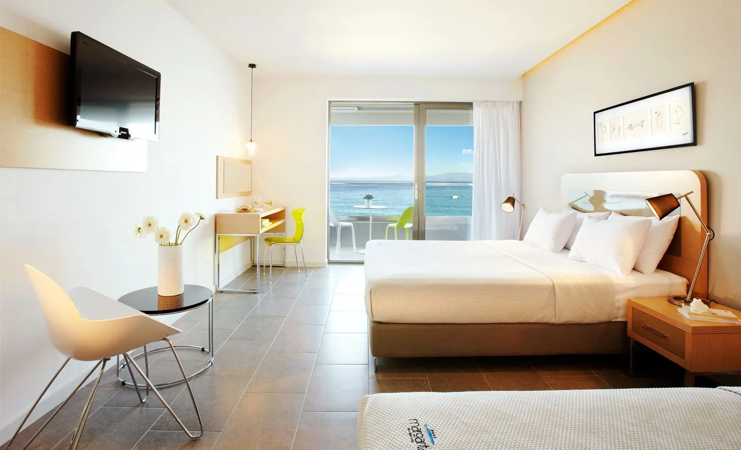 Margarita Sea Side Hotel, Kalitea, Grčka — Deluxe Room with Sea View