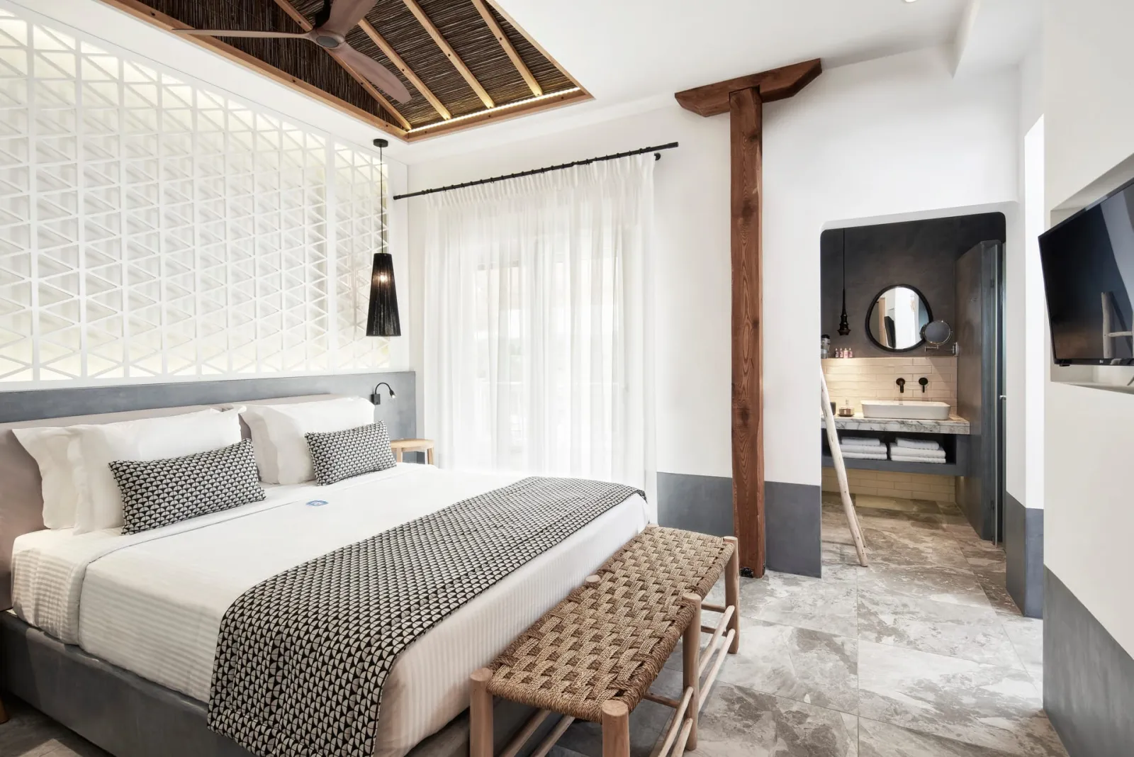 Antigoni Seaside Resort, Ormos Panagias, Grčka — Boheme Double Room