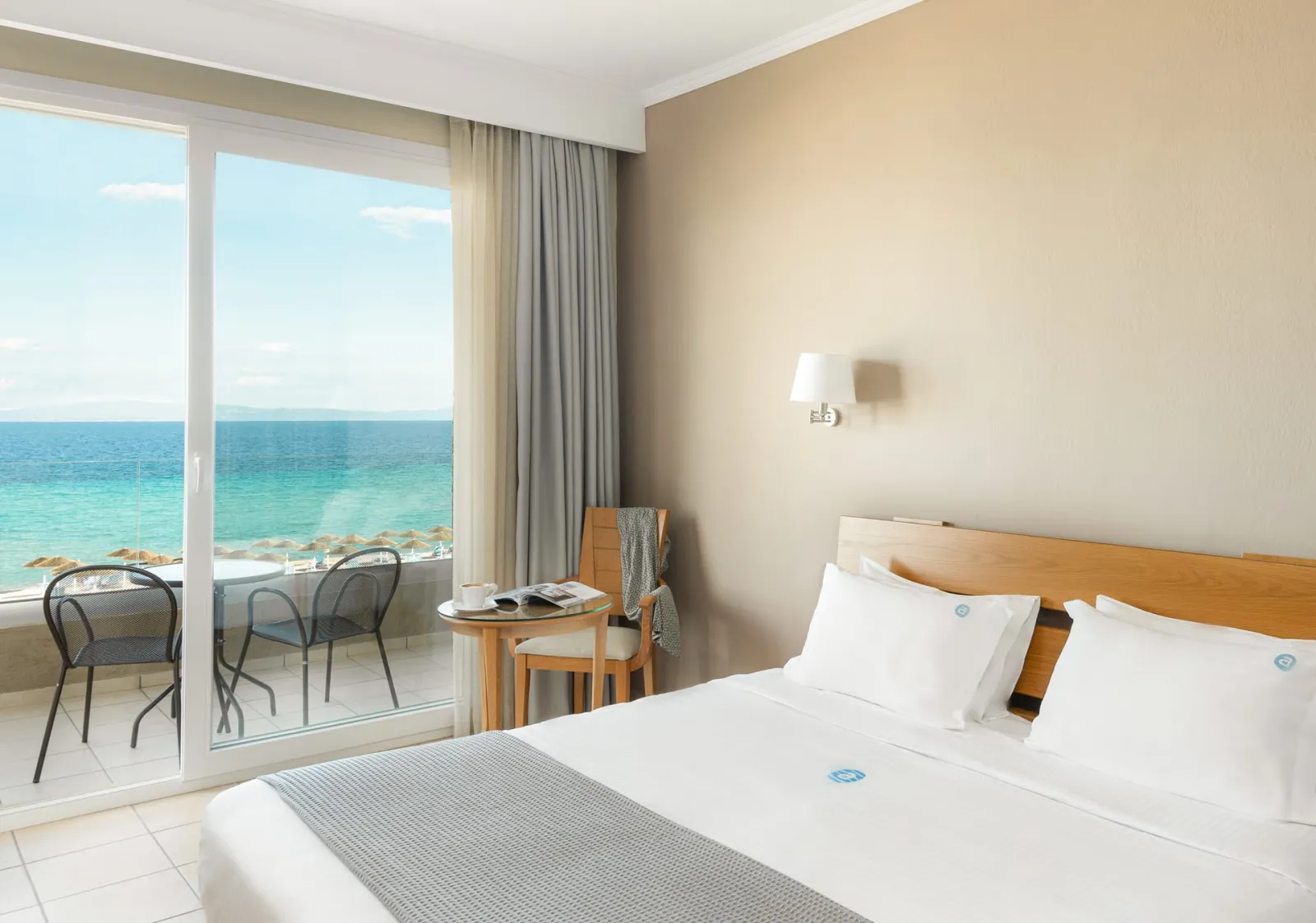 Antigoni Seaside Resort, Ormos Panagias, Grčka — Double Room Sea View