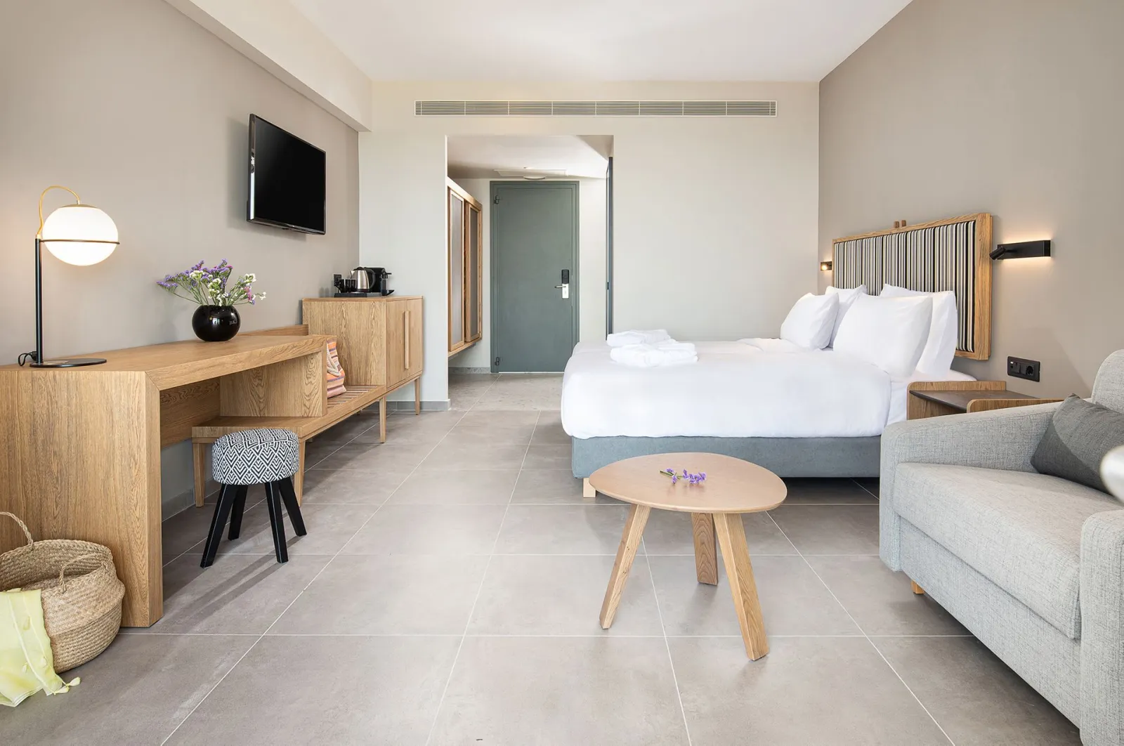 Portes Lithos Luxury Resort, Nea Potidea, Grčka — Superior Double Side Sea View