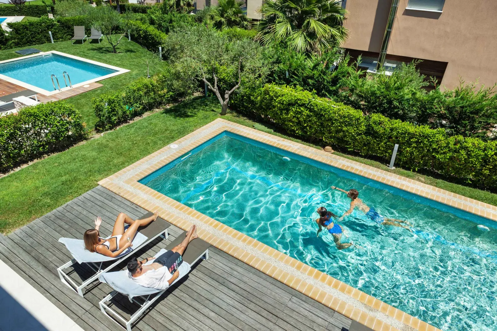 Pefki Deluxe Residences, Pefkohori, Grčka — Deluxe Villa Mira Mare Private Pool