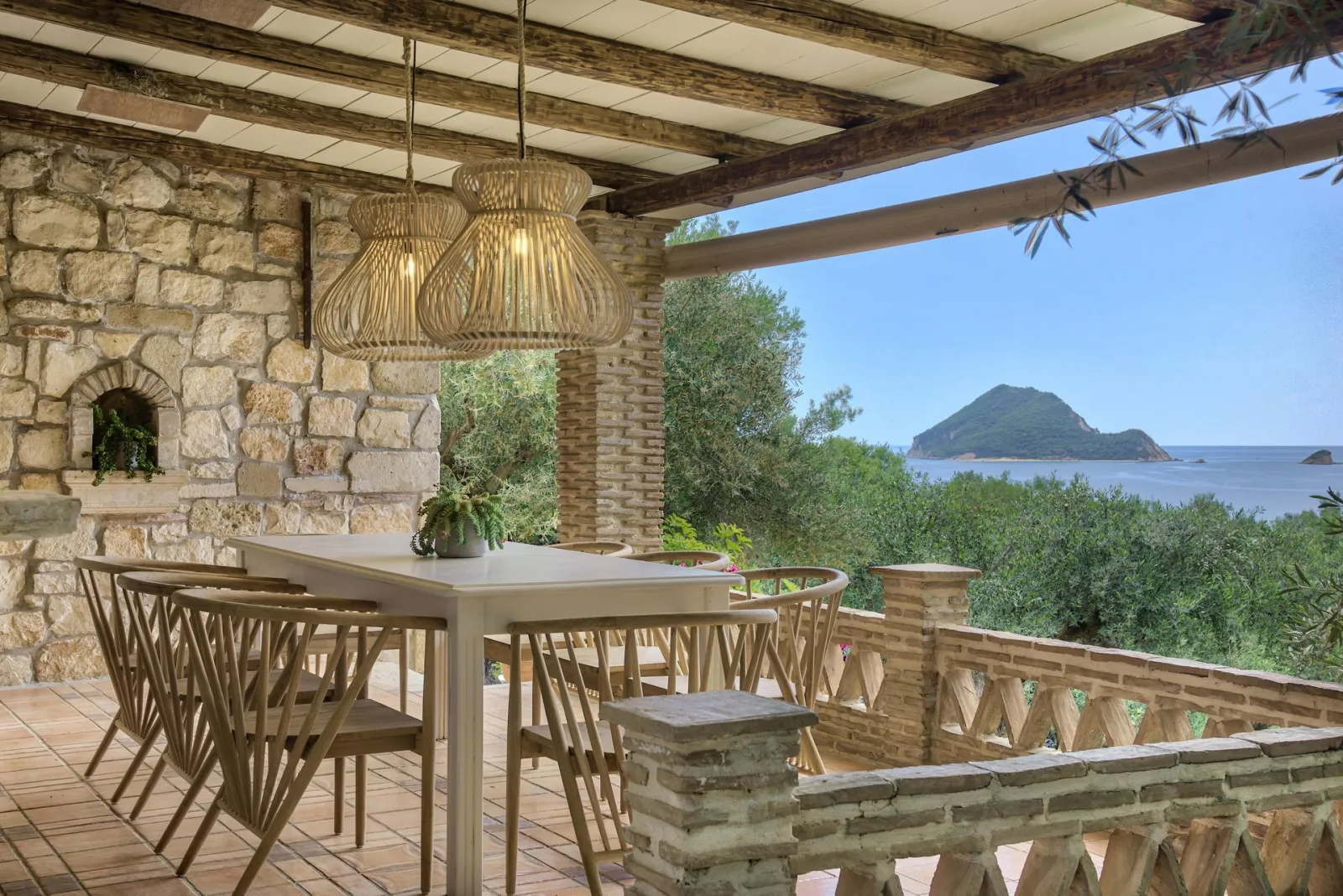 Leeda's Villas Zakynthos, Litakija (Lithakia), Porto Kukla, Grčka — The Grand Villa with private pool