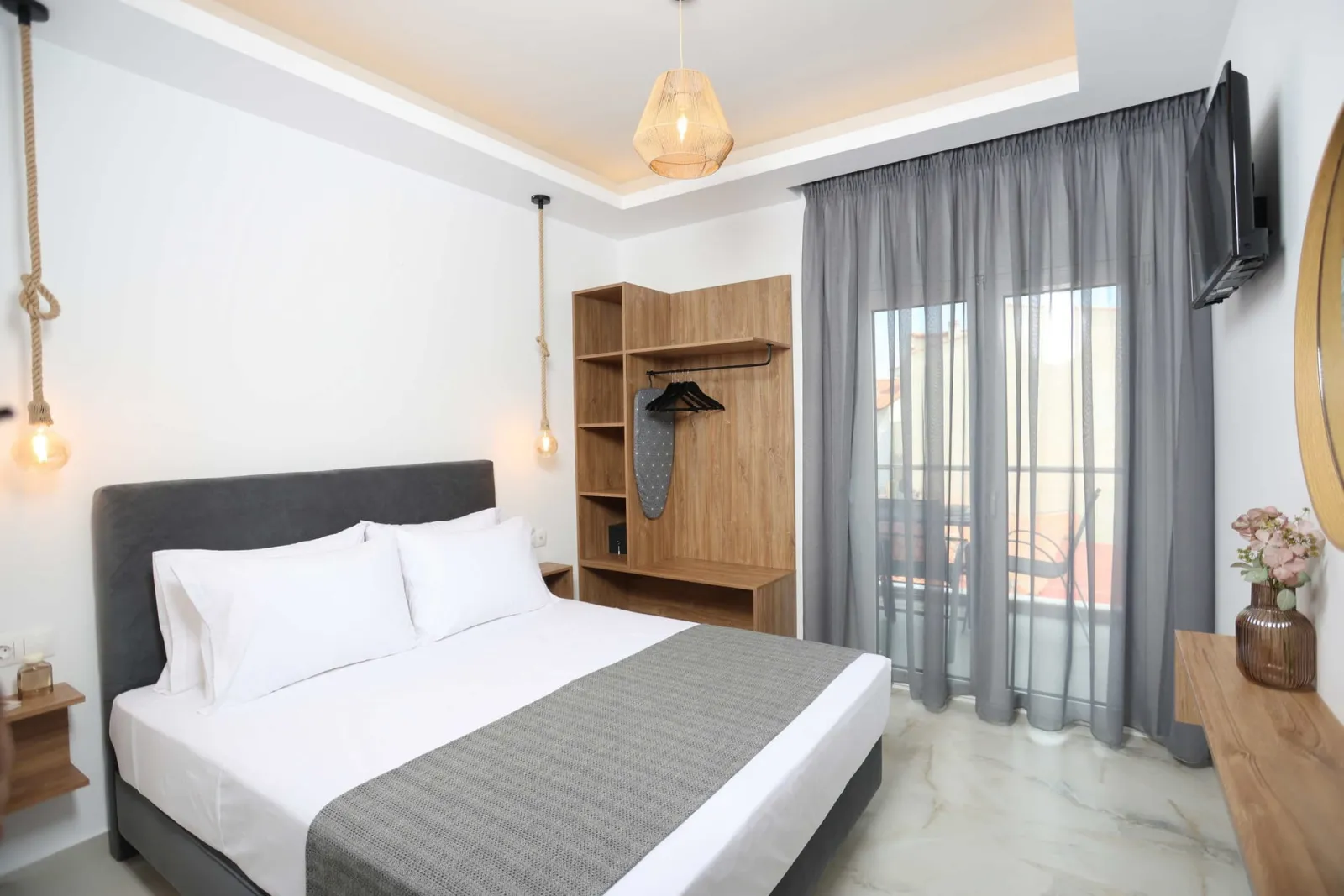 Gregory Apartments, Pefkohori, Grčka — One Bedroom Deluxe Apartment