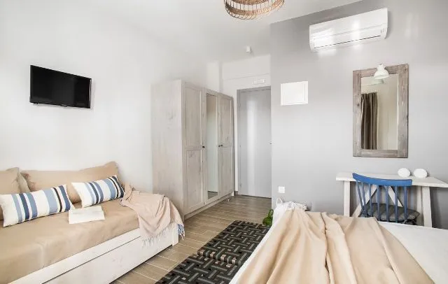 Nissos Ammouliani Hotel, Amuliani, Grčka — Triple Room