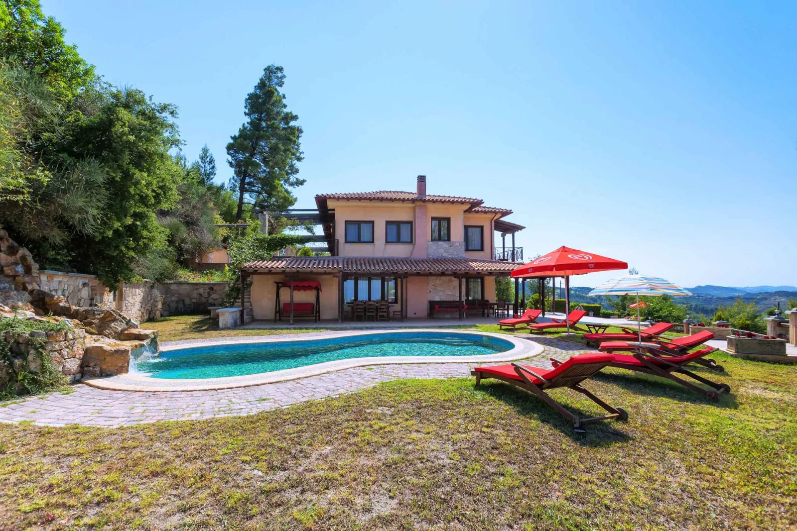 Akritas Ef Zin Villas & Suites, Paljuri, Grčka — Athos | Sunrise Villa | Private Pool