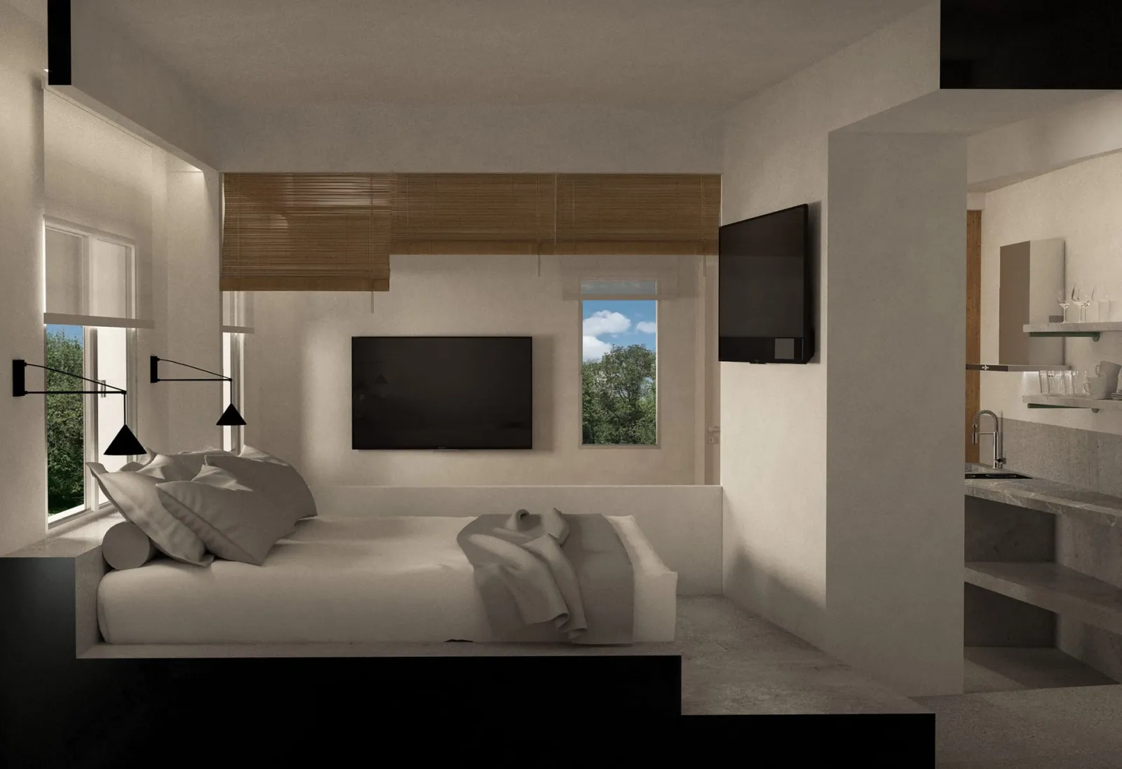 Villa Magda Maria, Pefkohori, Grčka — Deluxe Suite