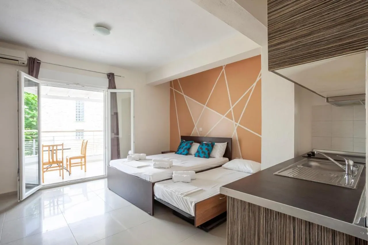 Nikiforos Village, Hanioti, Grčka — Apartment Open Plan - Nikiforos Apartments