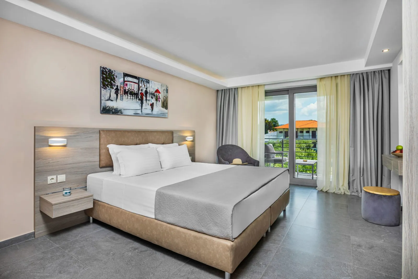 New Story Luxury Suites, Posidi, Grčka — Double Room Garden View