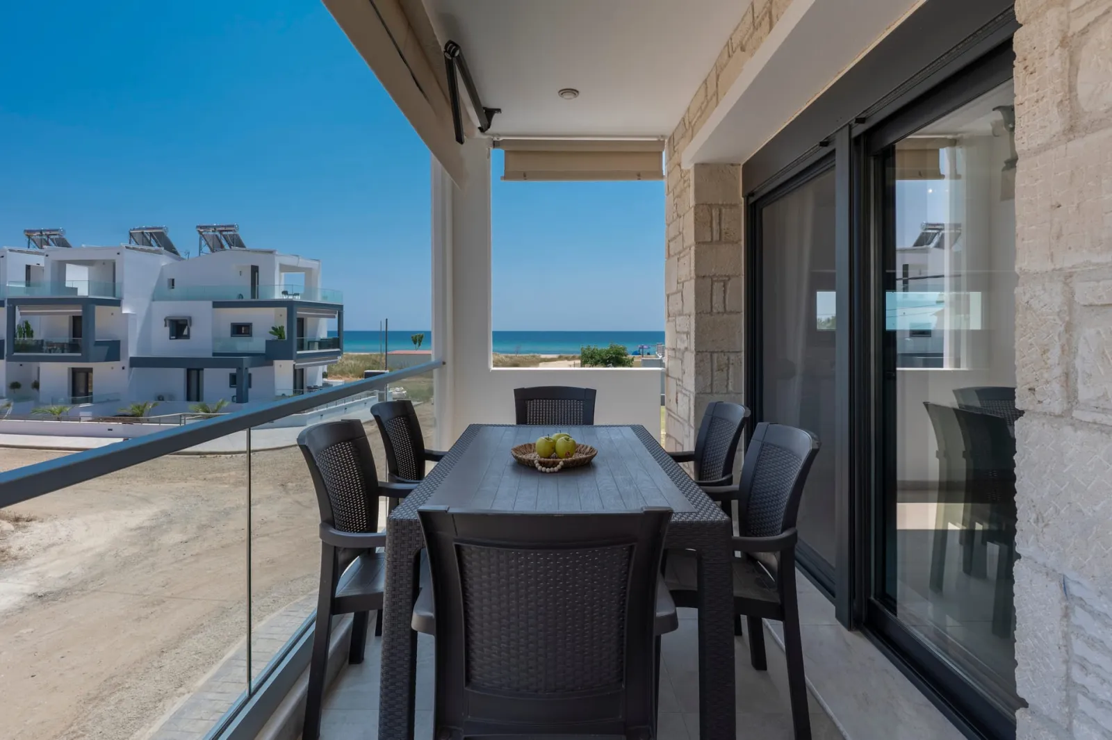 White Pearl Suites, Nea Flogita, Grčka — 2 Level Suite Sea View