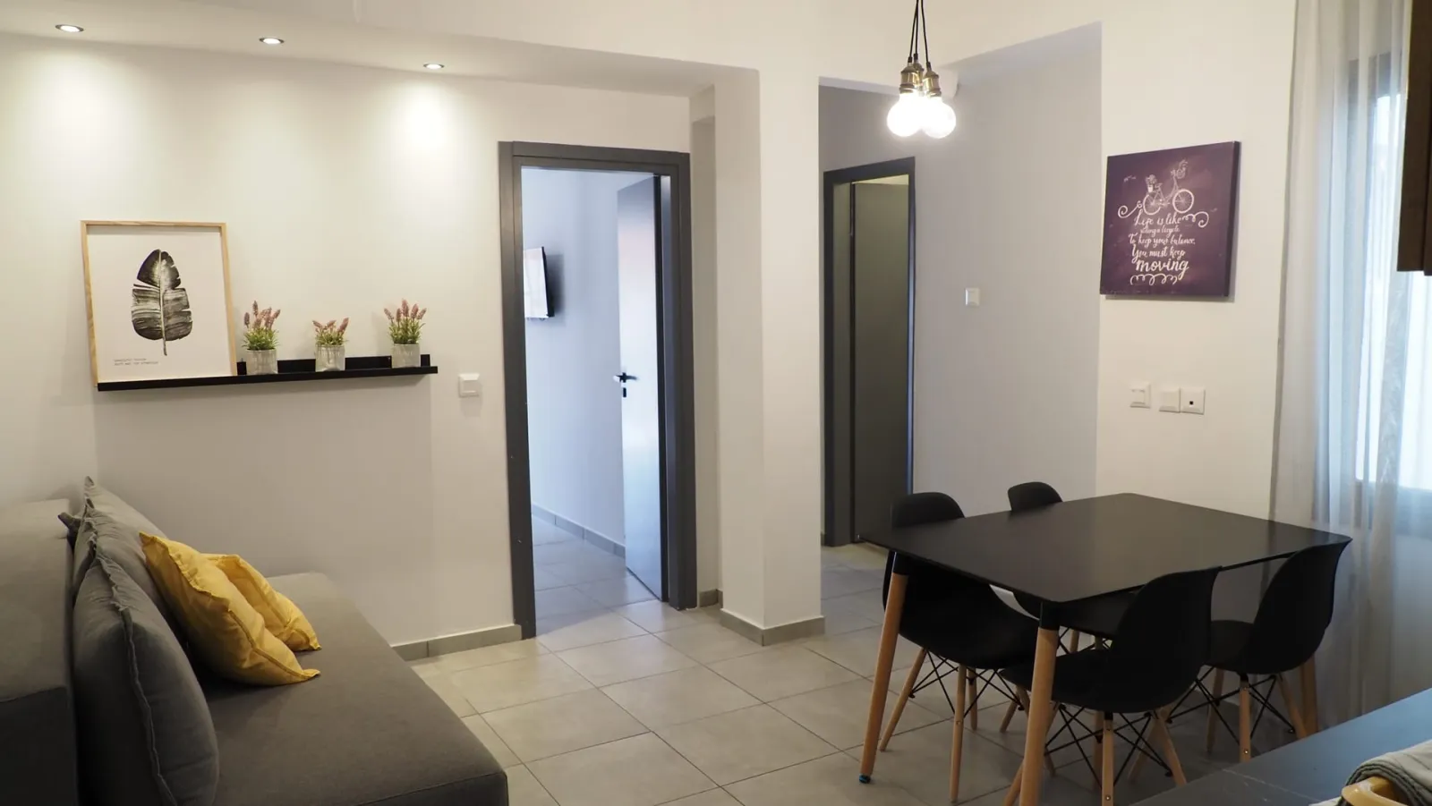 Leonidas Apartments & Suites, Mola Kaliva, Grčka — Two Bedroom Apartment Garden View