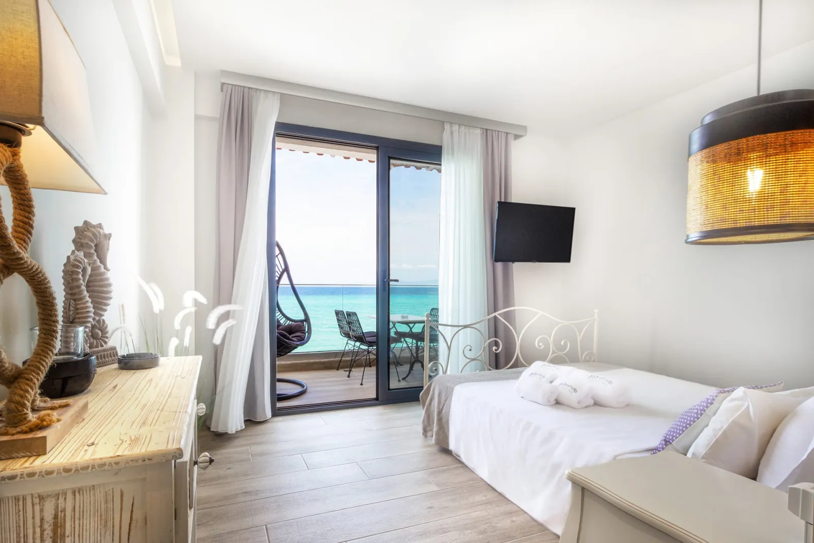 Alkionides Apartments, Polihrono, Grčka — Open Space Apartment with Sea View