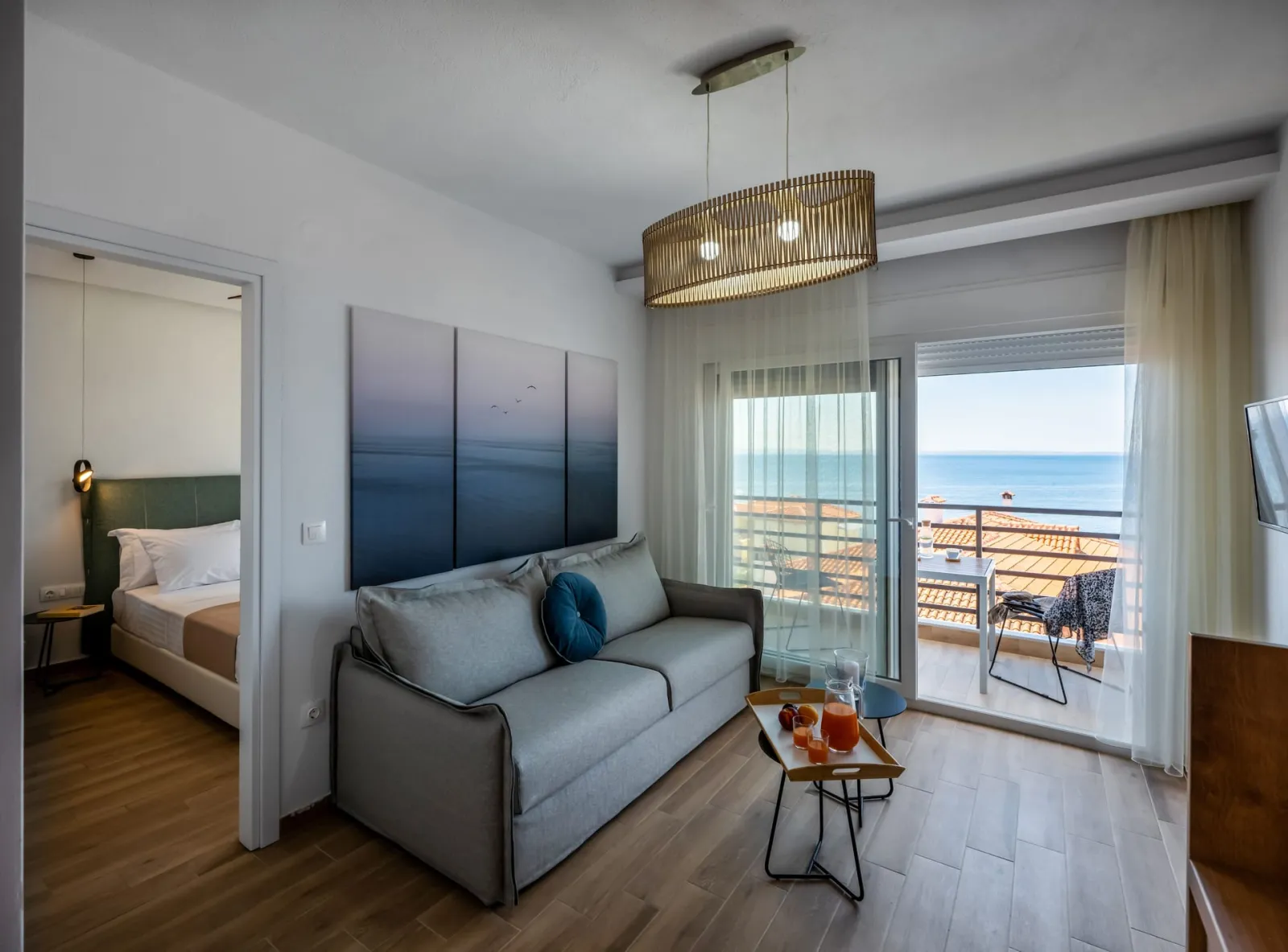 Aiora Suites by Booking Kottas, Grčka — King Suite Sea View | First Floor